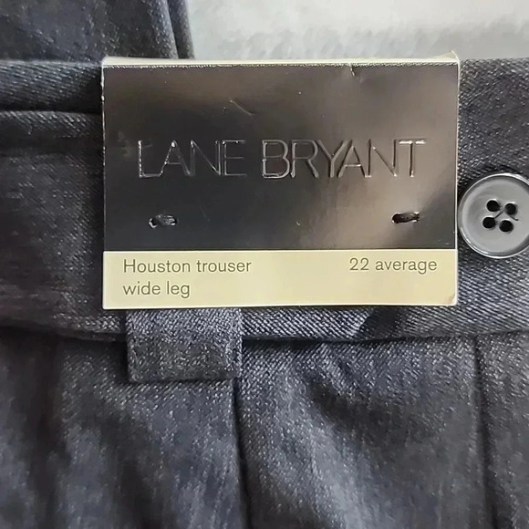 Women's Lane Bryant Houston Trouser, Charcoal Gray, Size 22, NWT - Picture 6 of 8